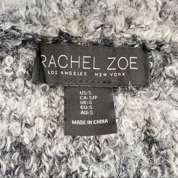 Rachel Zoe Dye Striped Open Cardigan with pockets - Picture 8 of 8